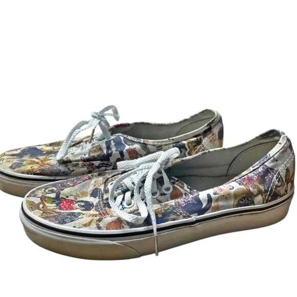 Vans, ASPCA 50th Anniversary Dog/Cat Print, Sz 7.5, EUC - Picture 2 of 7